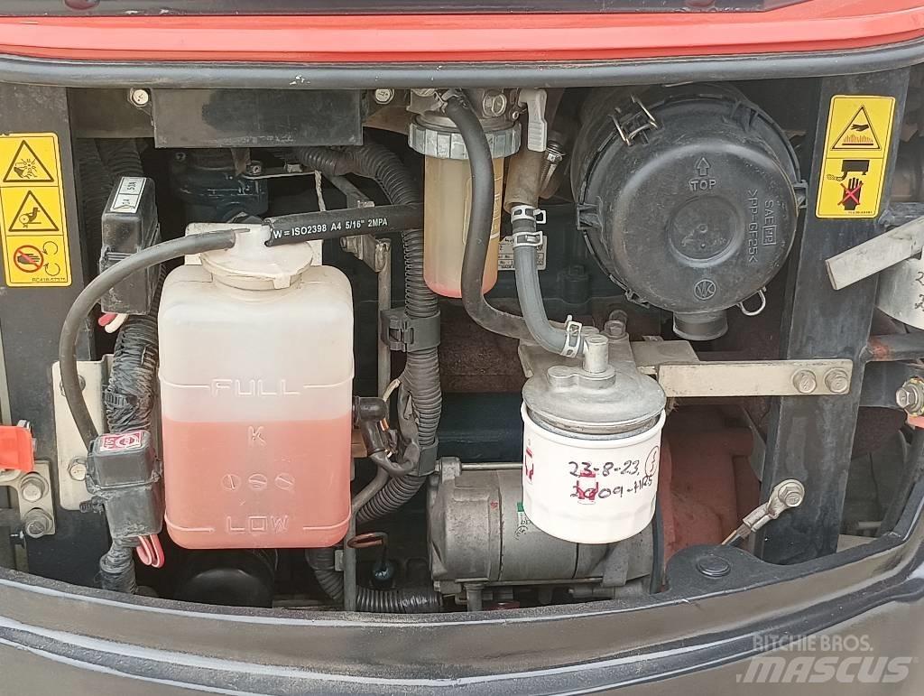 Kubota U 17-3 a Mini kotrók < 7t