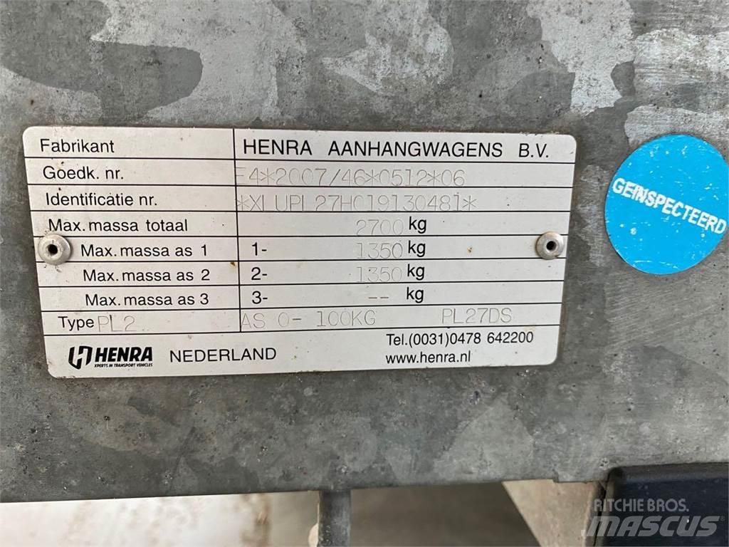 Henra (NL) PL27DS Városi pótkocsik