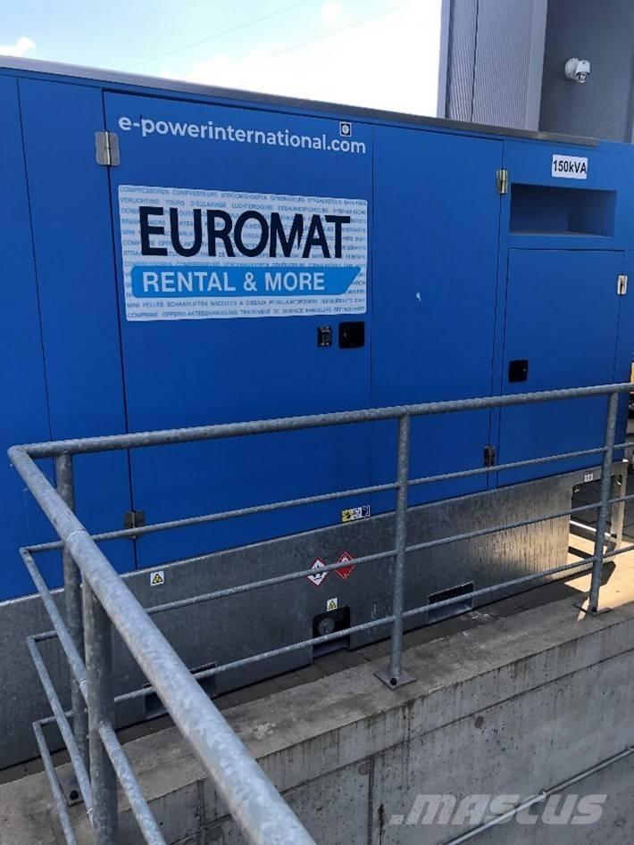 Europower EPSR150TDE Dízel áramfejlesztők
