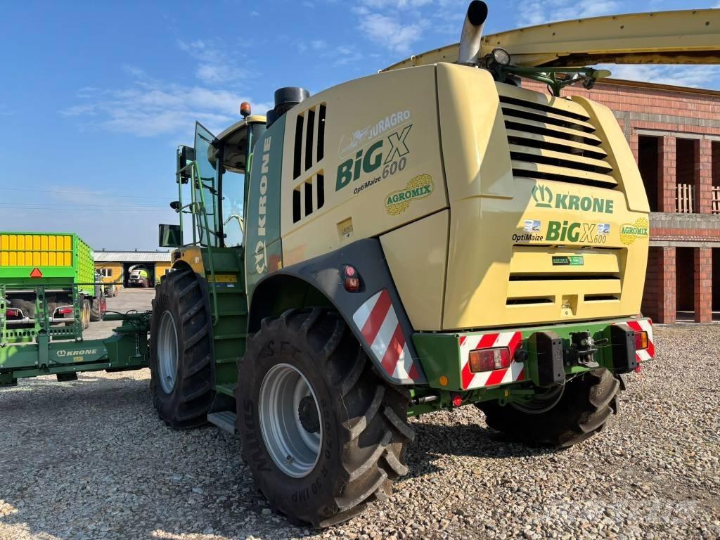 Krone Big X 600 Önjáró szecskázók