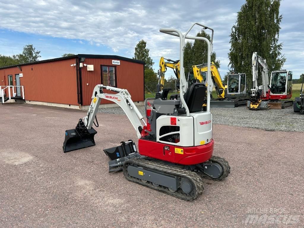 Takeuchi TB210R Mini kotrók < 7t