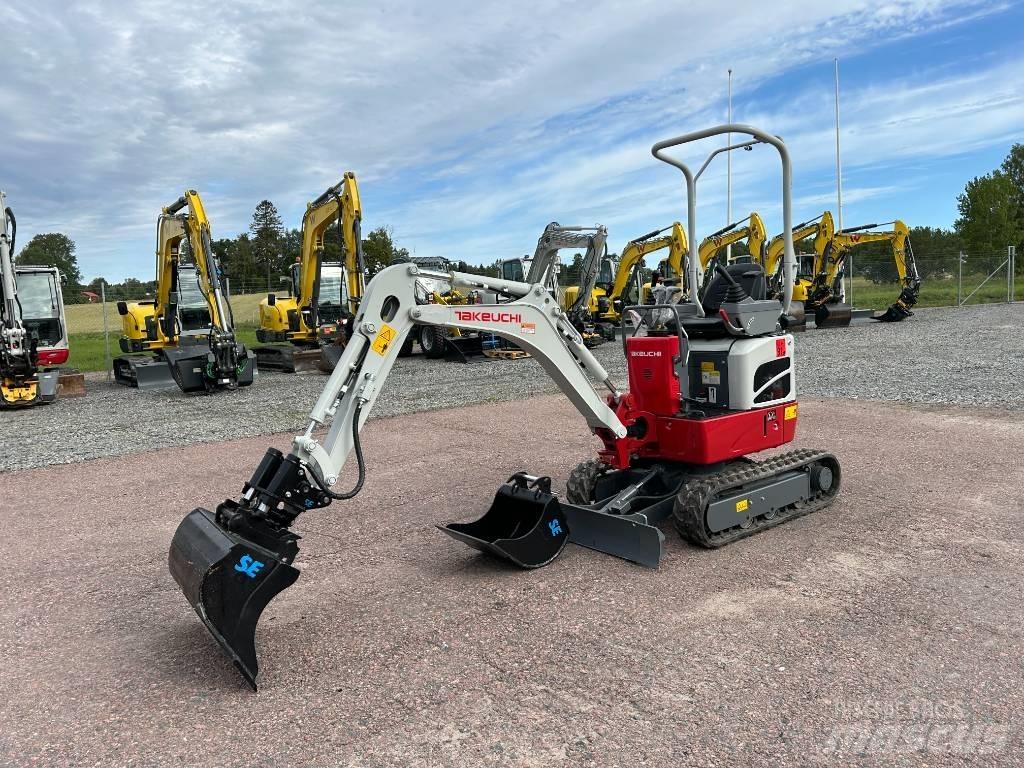 Takeuchi TB210R Mini kotrók < 7t