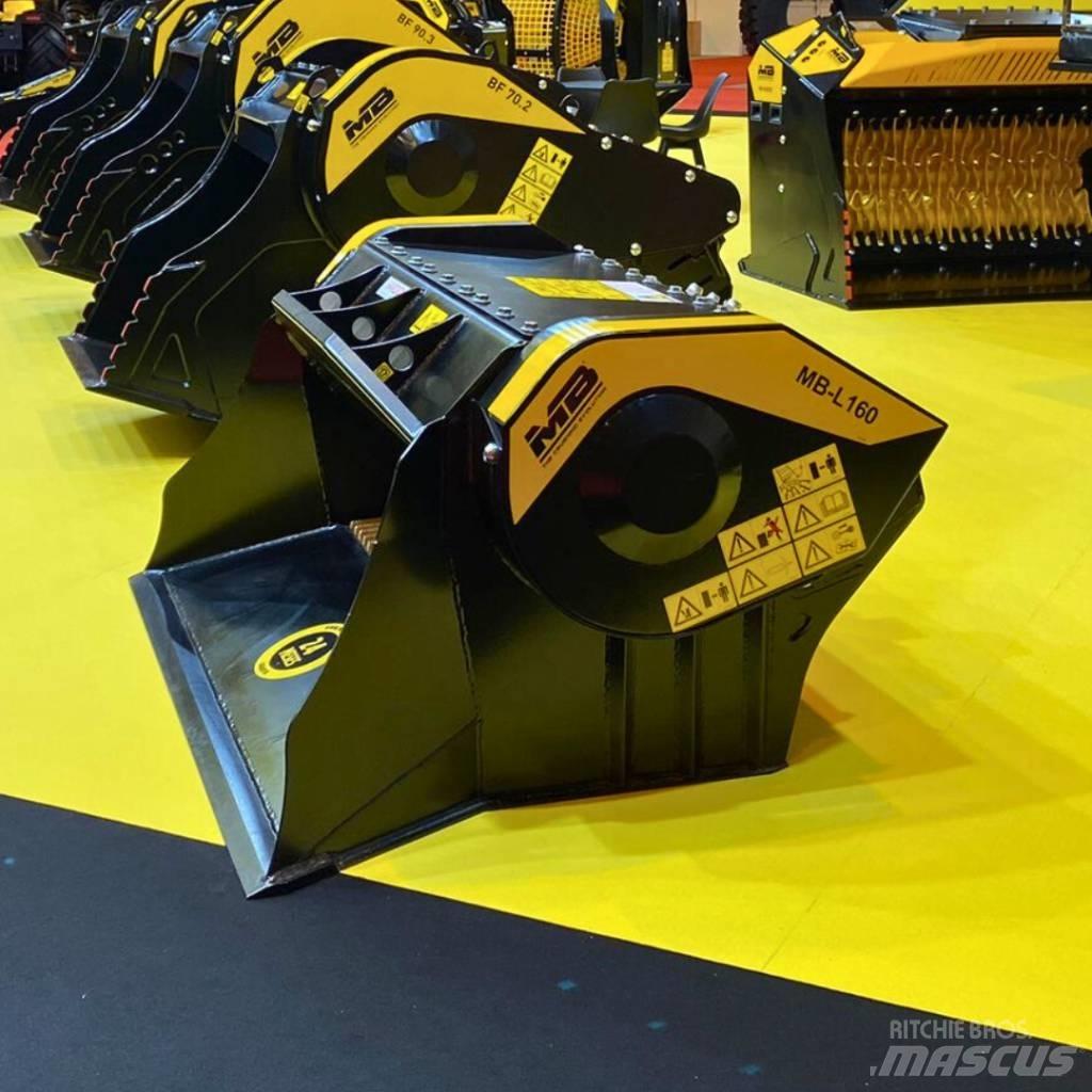 MB Crusher MB-L160 Törő kanalak