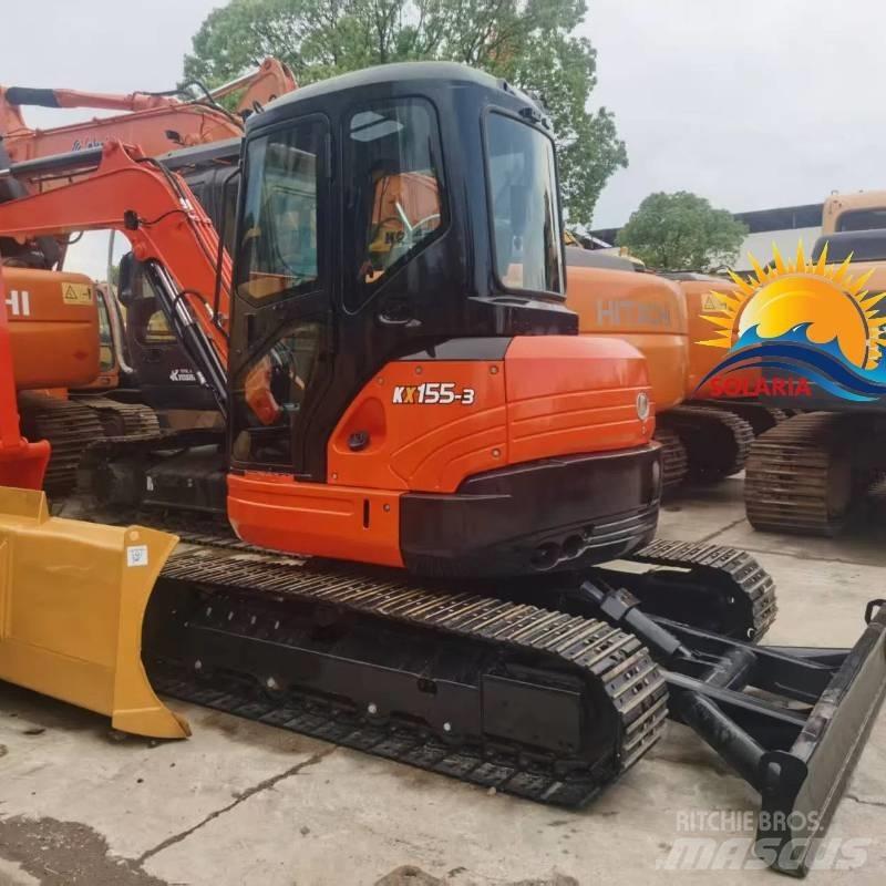 Kubota KX 155 Mini kotrók < 7t