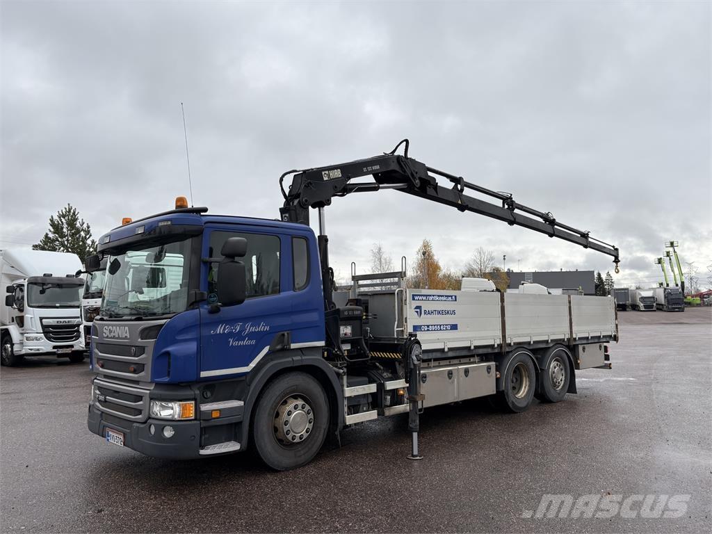 Scania P360 6x2*4 Darus teherautók