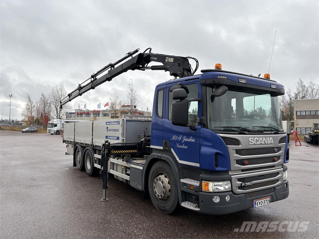 Scania P360 6x2*4 Darus teherautók