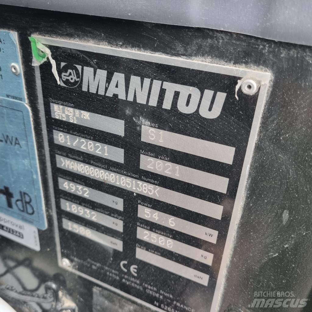 Manitou MLT 625-75 H Teleszkópos rakodók