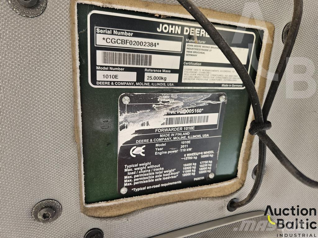 John Deere 1010 E Kihordók