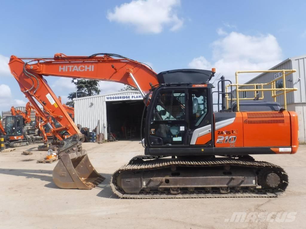 Hitachi ZX 210 LC-7 Lánctalpas kotrók