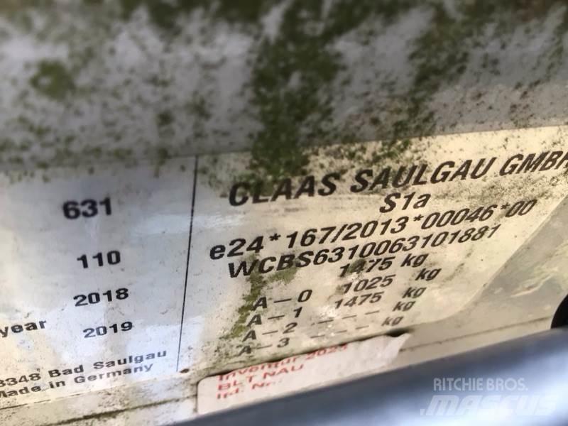 CLAAS Volto 1300 T Rendkészítő