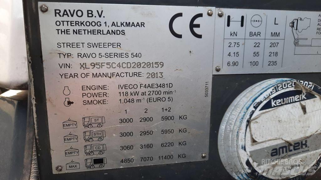 Ravo 540CD Úttakarító gépek