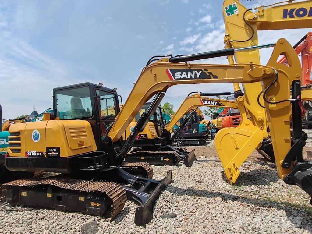 Sany 55 Lánctalpas kotrók