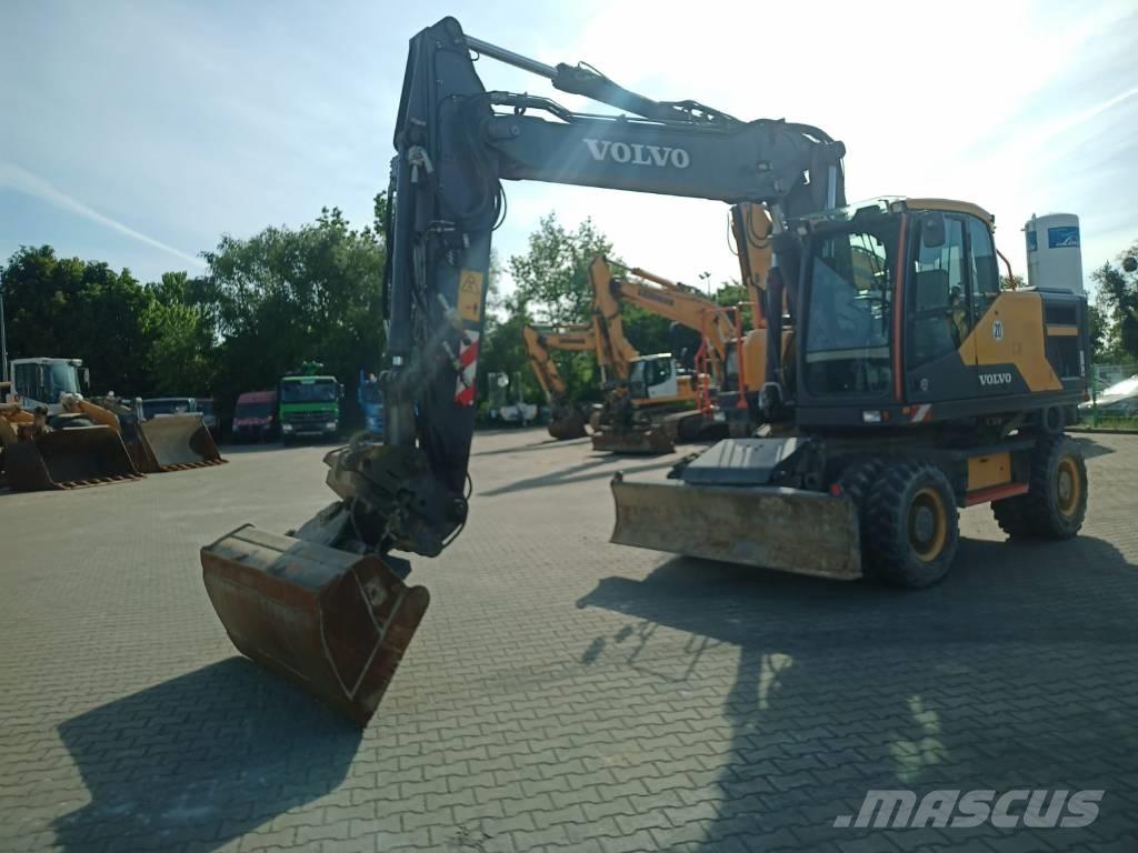 Volvo EW 180 E Gumikerekes kotrók