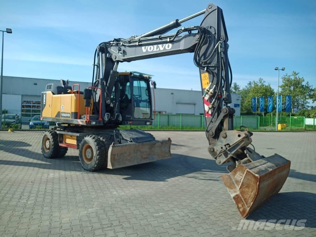 Volvo EW 180 E Gumikerekes kotrók
