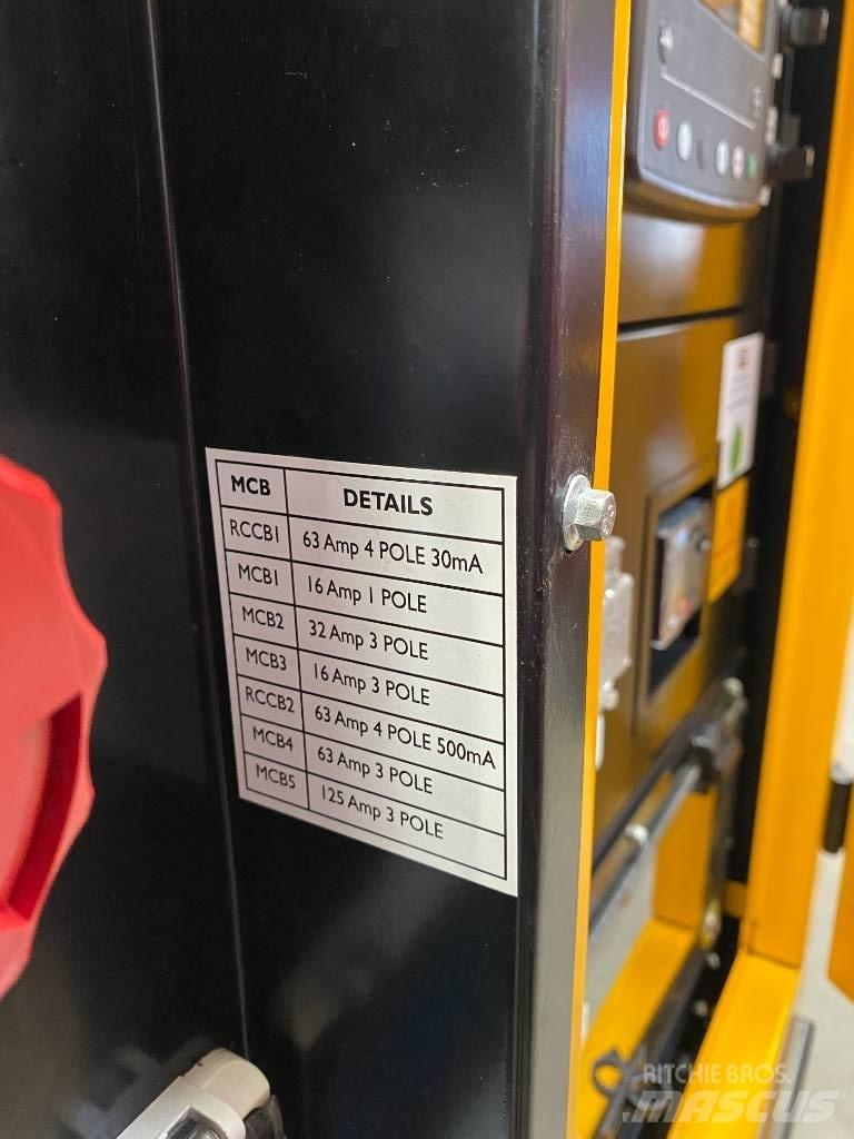 JCB G100RS Dízel áramfejlesztők