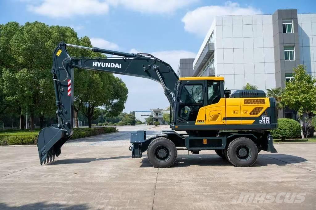 Hyundai HW 210 A Gumikerekes kotrók