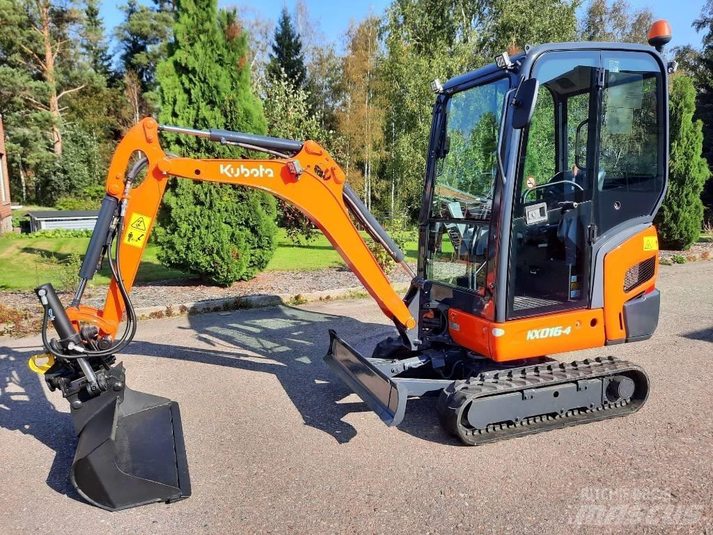 Kubota KX016-4 Mini kotrók < 7t