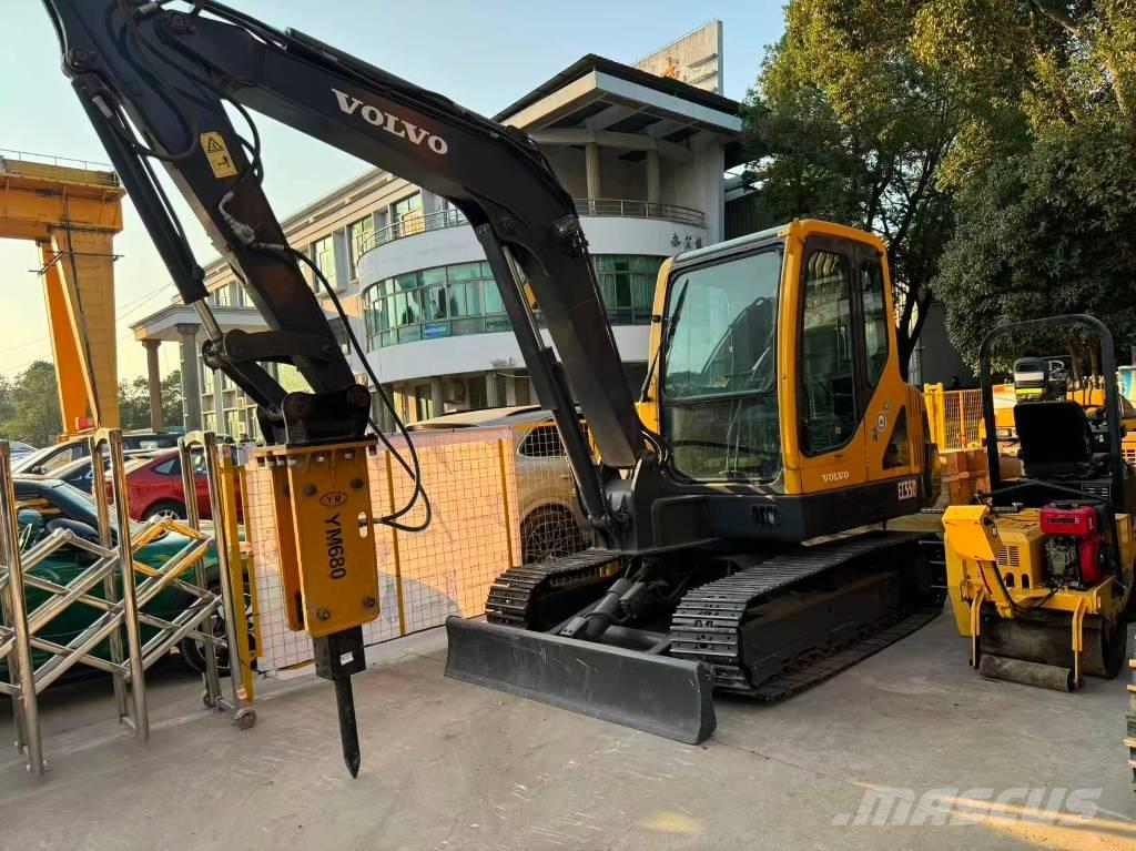 Volvo EC55D Mini kotrók < 7t