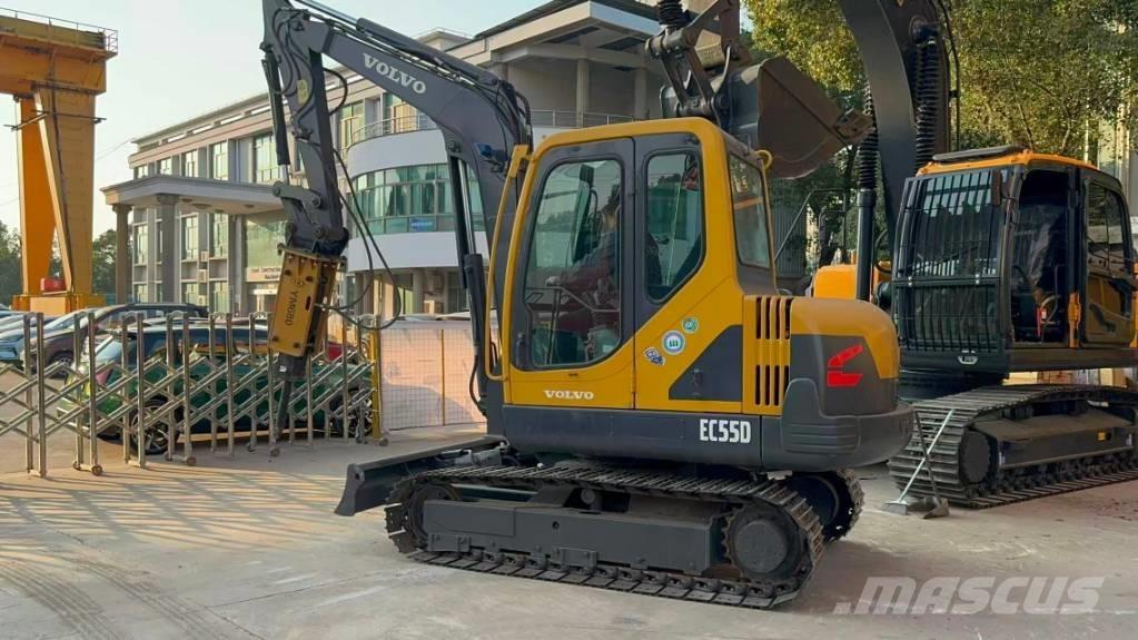Volvo EC55D Mini kotrók < 7t