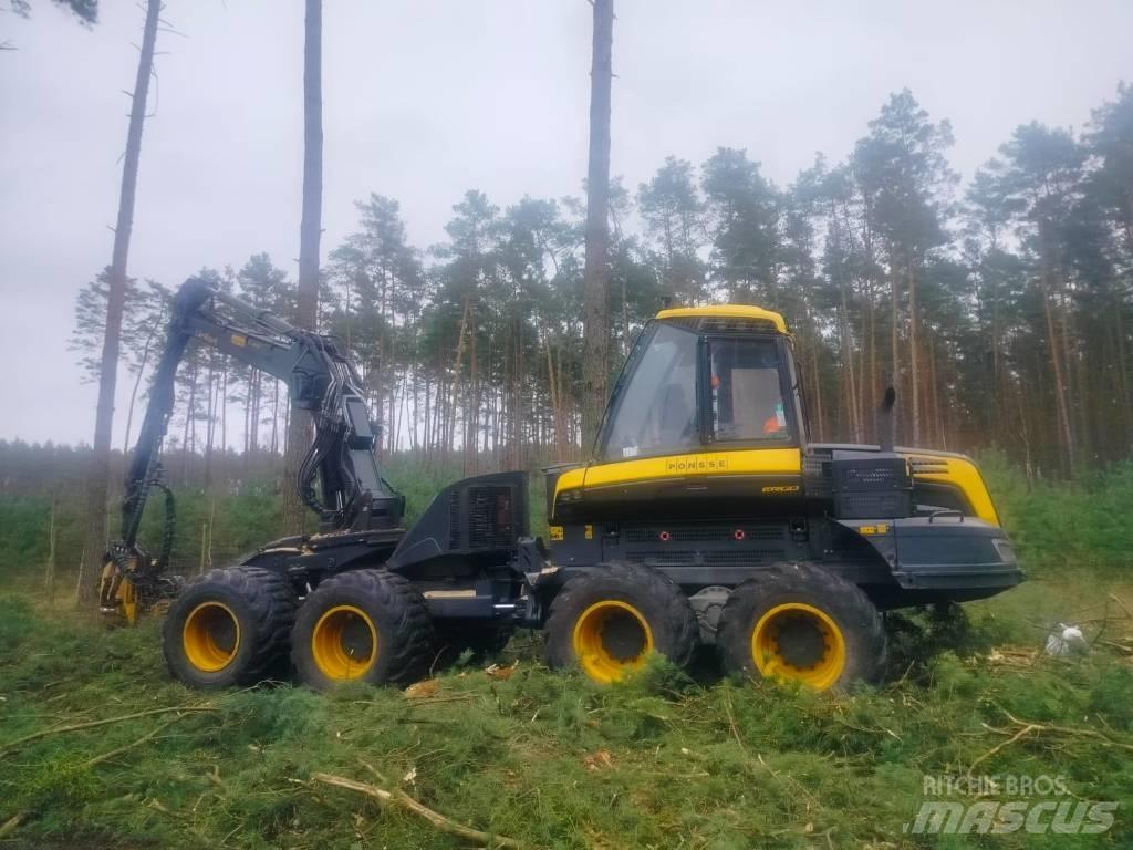 Ponsse Ergo 8W Betakarítók