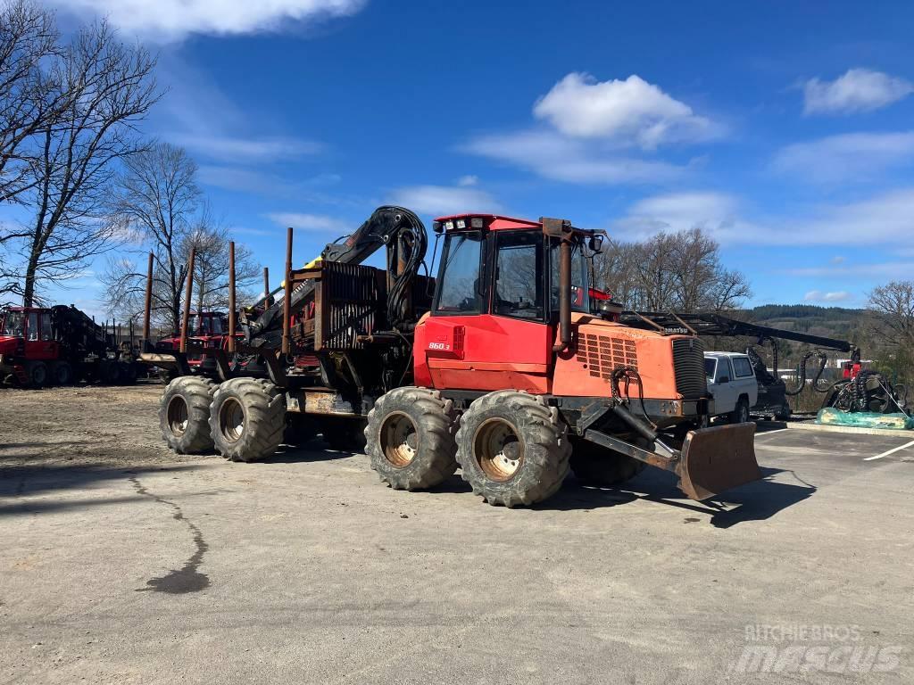 Valmet 860 Kihordók