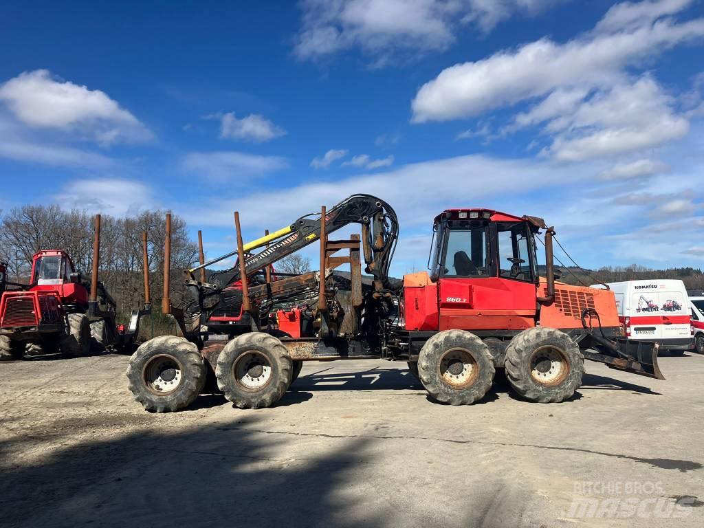 Valmet 860 Kihordók