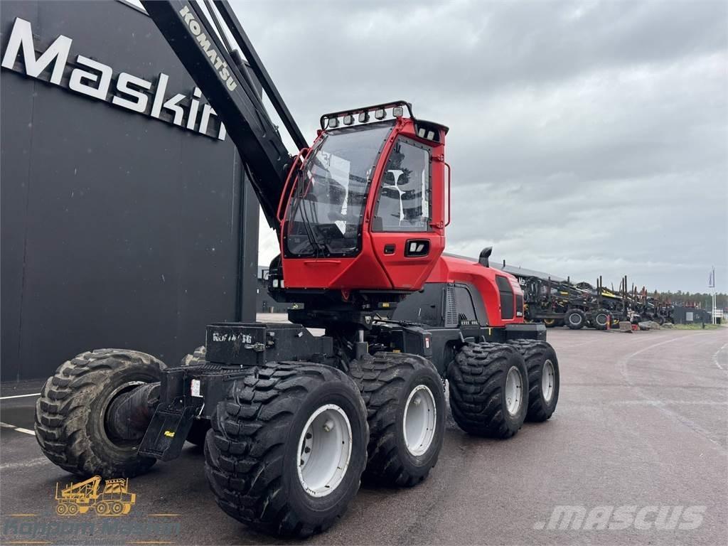 Komatsu 901XC Betakarítók