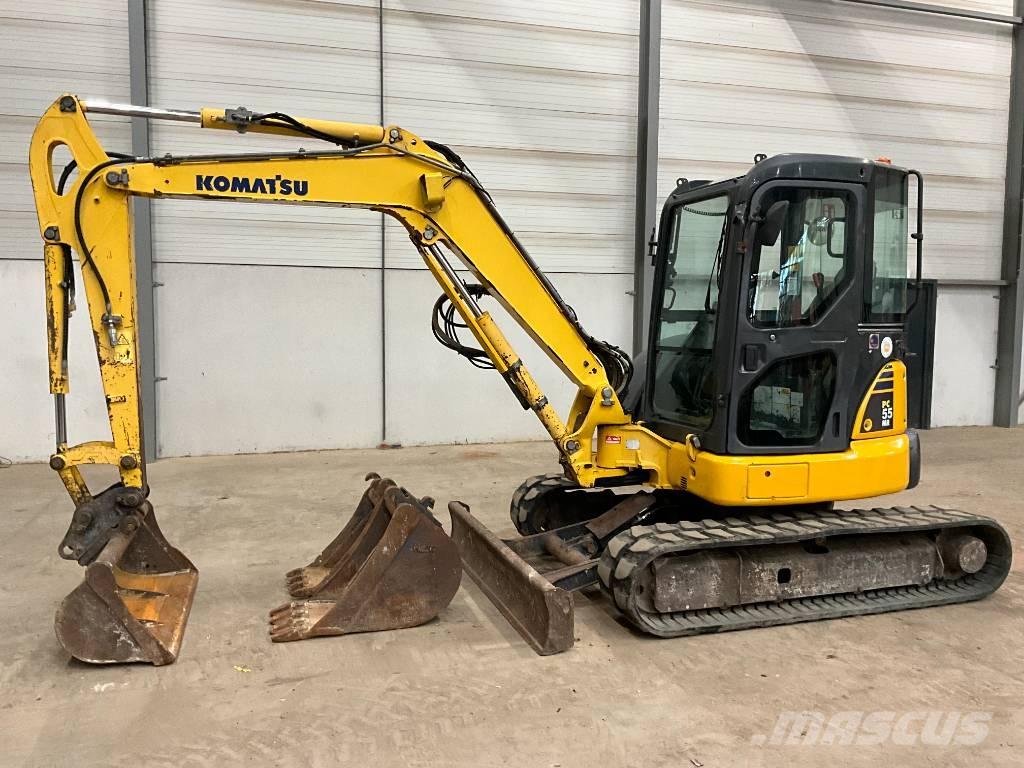 Komatsu PC 55 MR-3 Mini kotrók < 7t