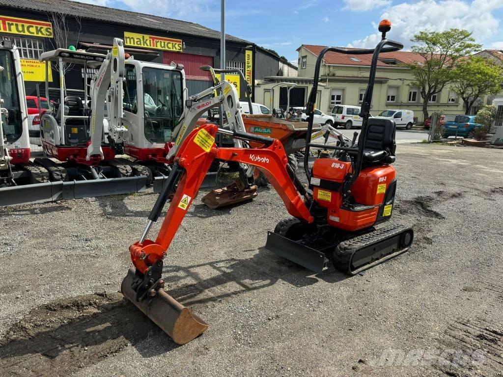 Kubota U 10-3 Mini kotrók < 7t