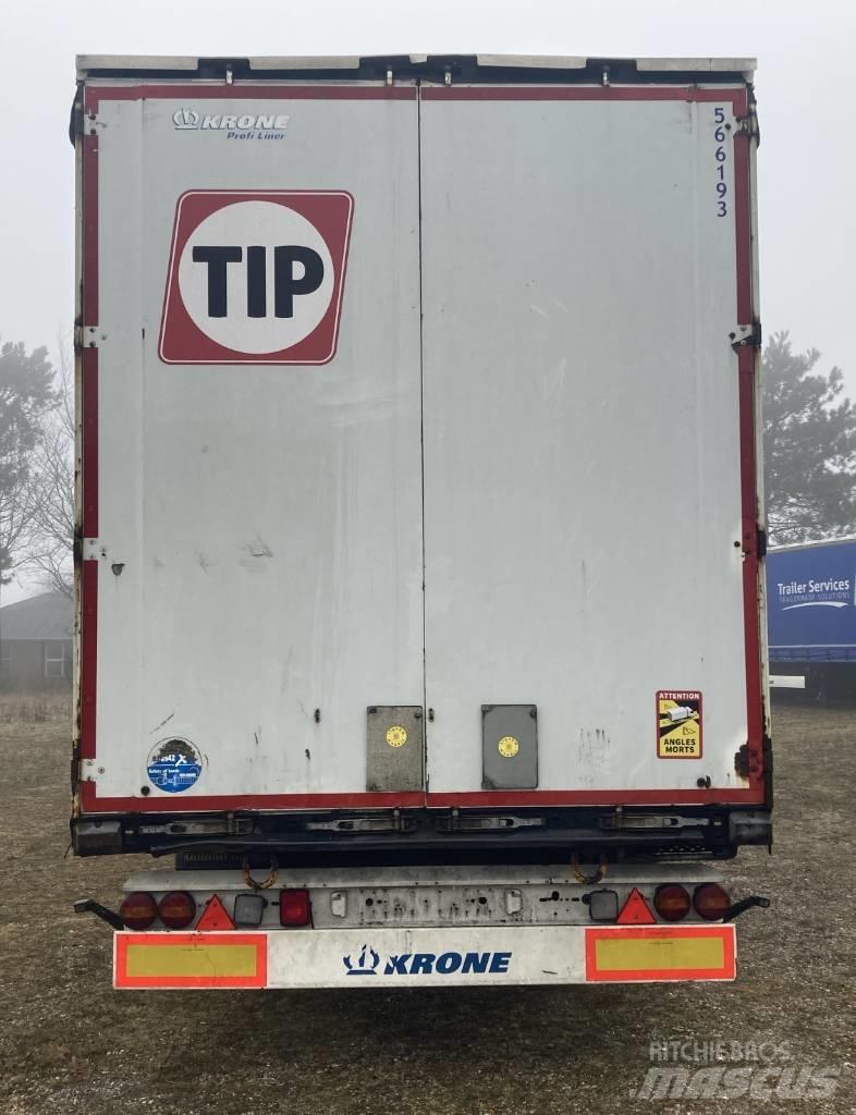 Krone SDP27 Elhúzható ponyvás félpótkocsik