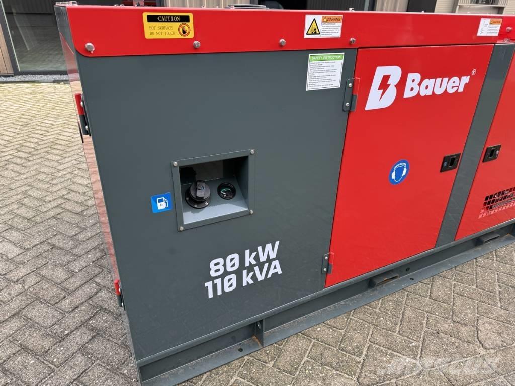 Bauer 110 KVA Dízel áramfejlesztők