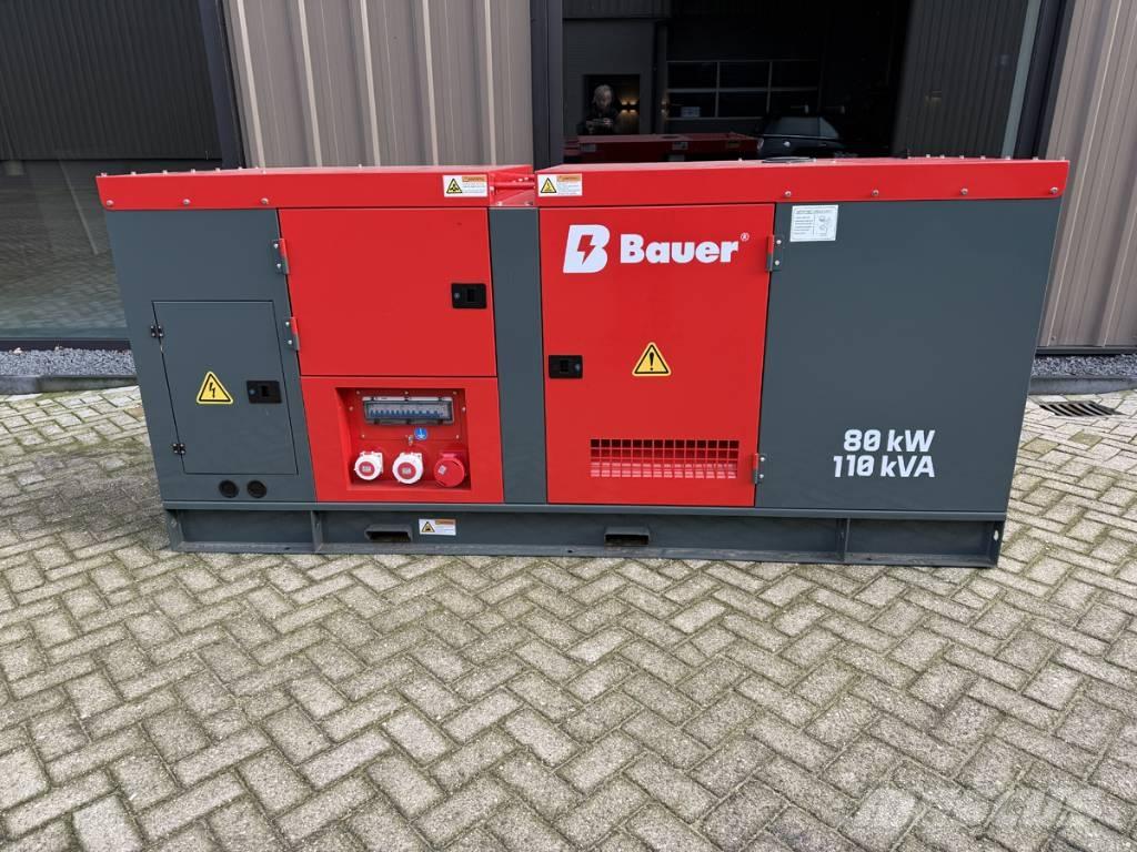 Bauer 110 KVA Dízel áramfejlesztők