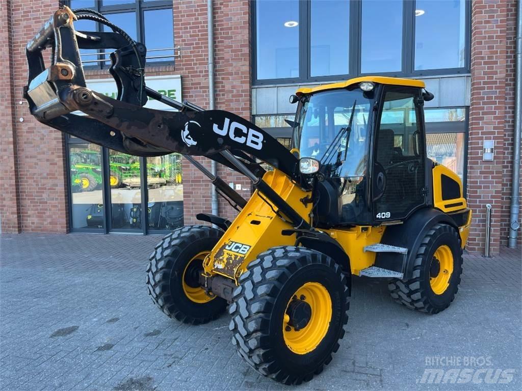 JCB 409 Gumikerekes homlokrakodók