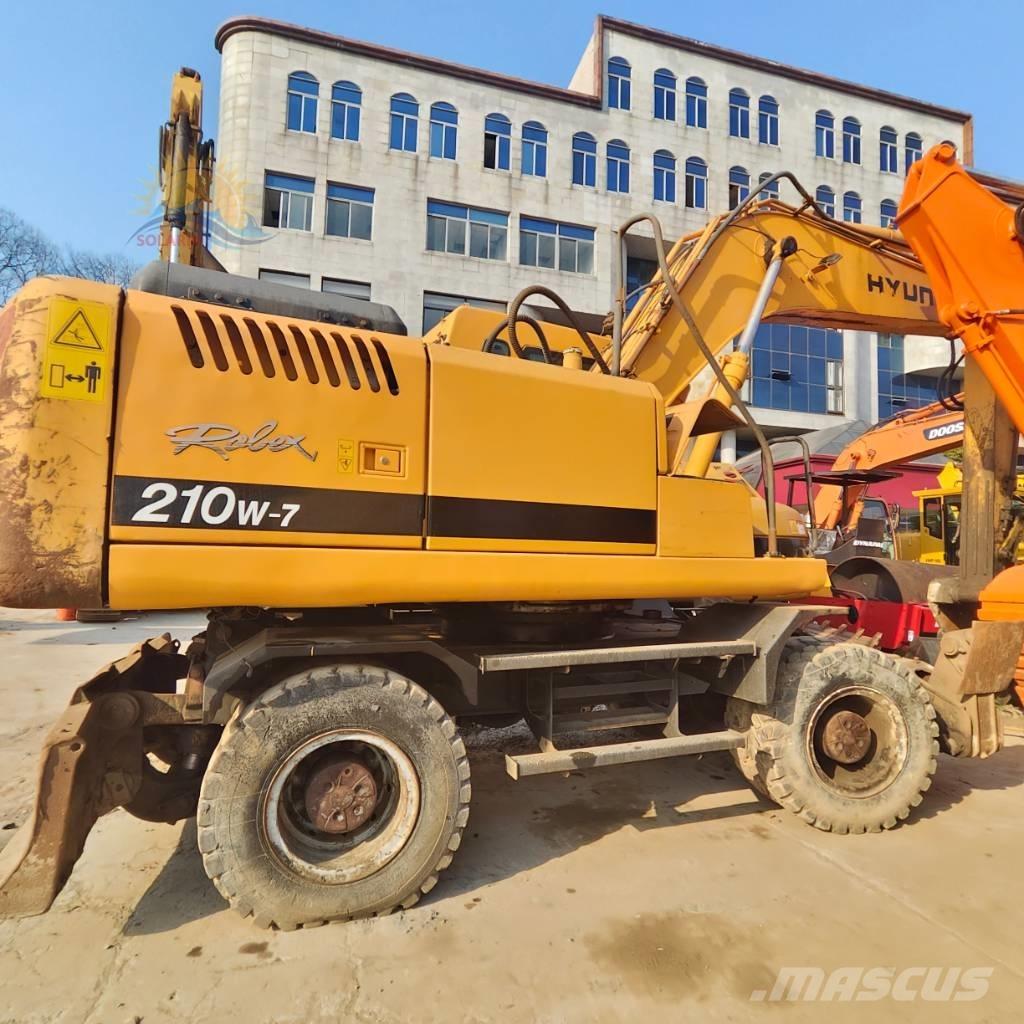 Hyundai Robex 210W-7 Gumikerekes kotrók