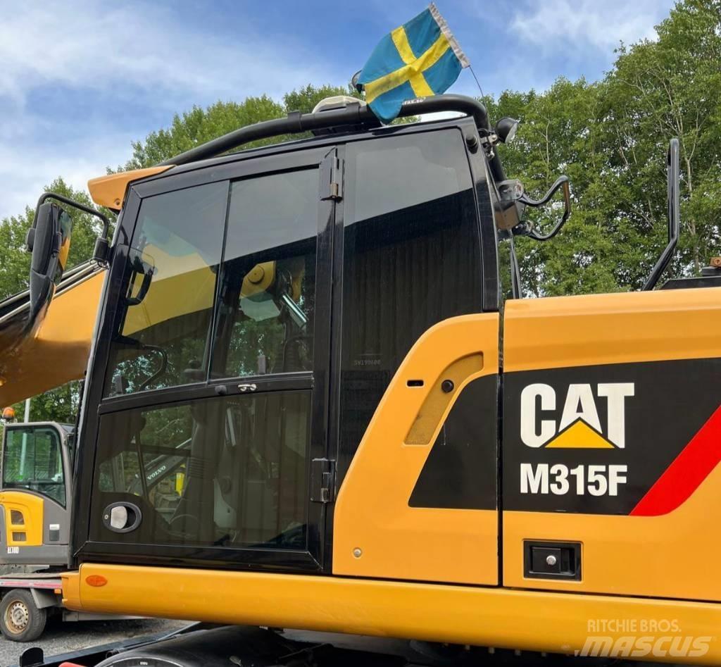 CAT 315 F Gumikerekes kotrók