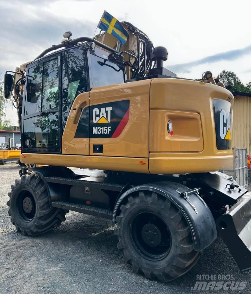 CAT 315 F Gumikerekes kotrók
