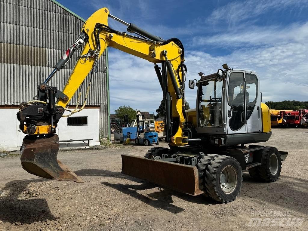 Wacker Neuson EW 100 Gumikerekes kotrók