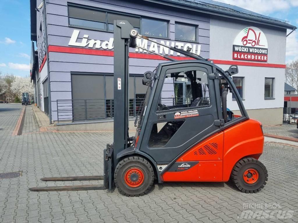 Linde H30T-02 Gázüzemű targoncák
