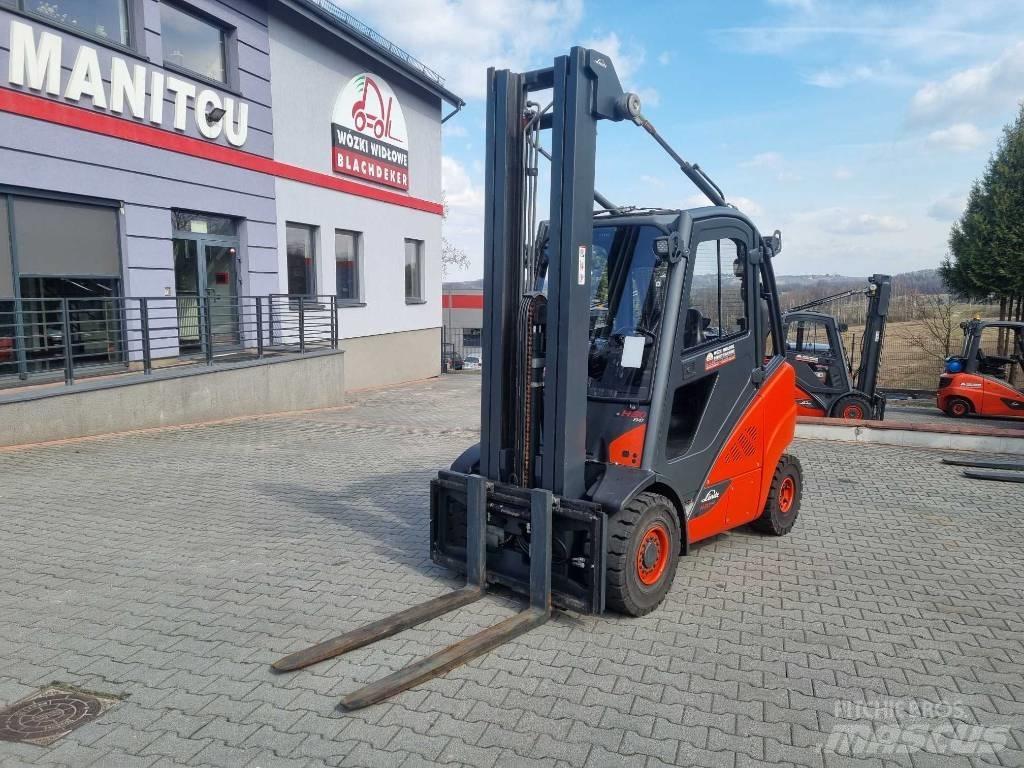 Linde H30T-02 Gázüzemű targoncák