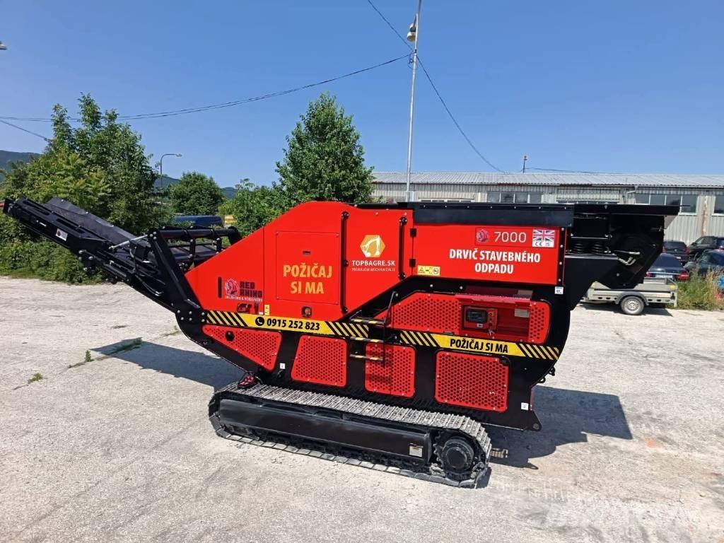 Red Rhino 7000 Plus Mobil törőgépek