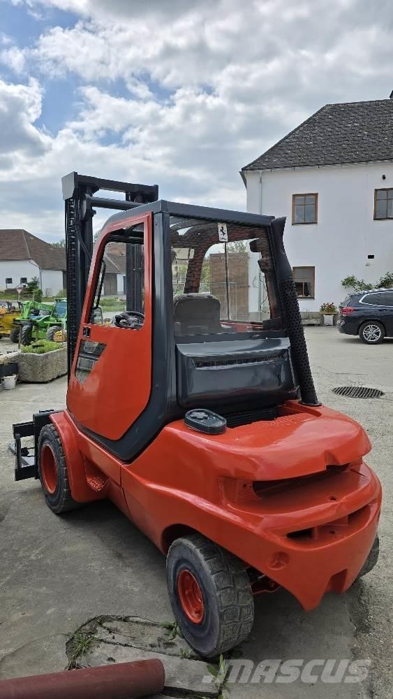 Linde H35D Stapler Gyalogkíséretű targonca