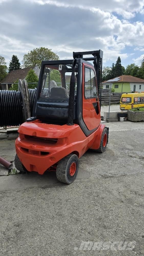 Linde H35D Stapler Gyalogkíséretű targonca