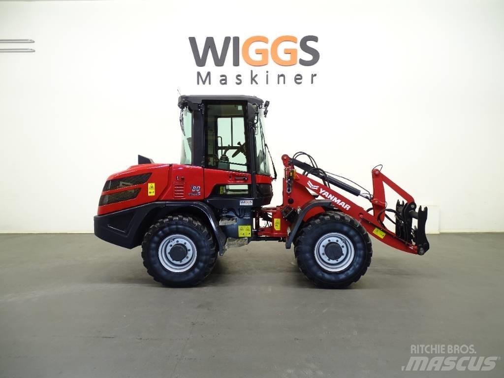 Yanmar V80-5 Gumikerekes homlokrakodók
