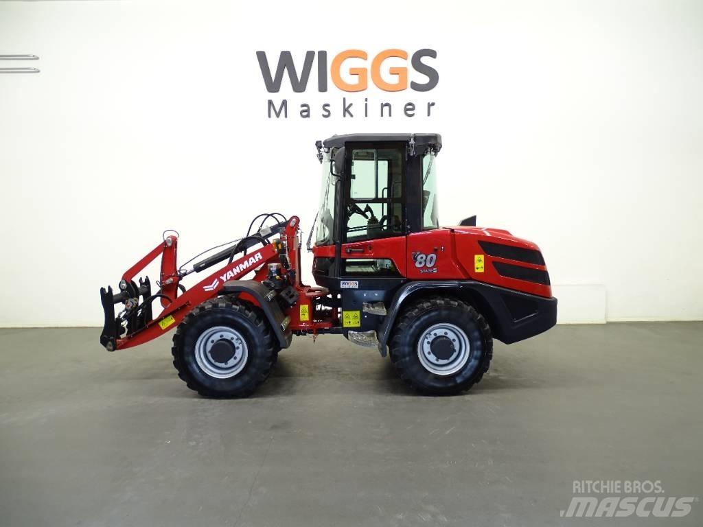 Yanmar V80-5 Gumikerekes homlokrakodók