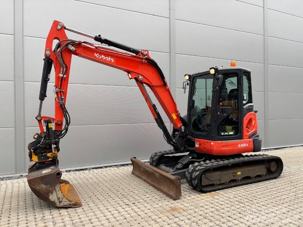 Kubota U 55-4 Mini kotrók < 7t