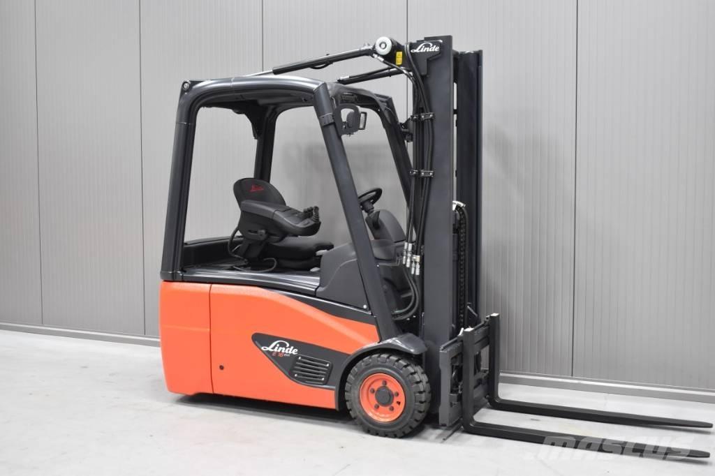 Linde E 16 - 02 Elektromos targoncák