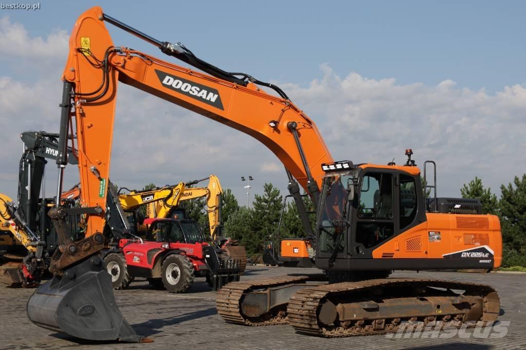 Doosan DX 225 LC-7 Lánctalpas kotrók