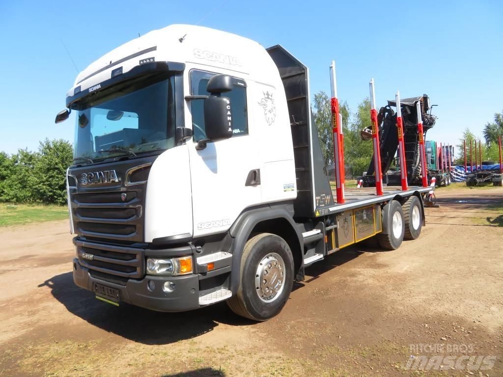 Scania G 450 Rönkszállító teherautók