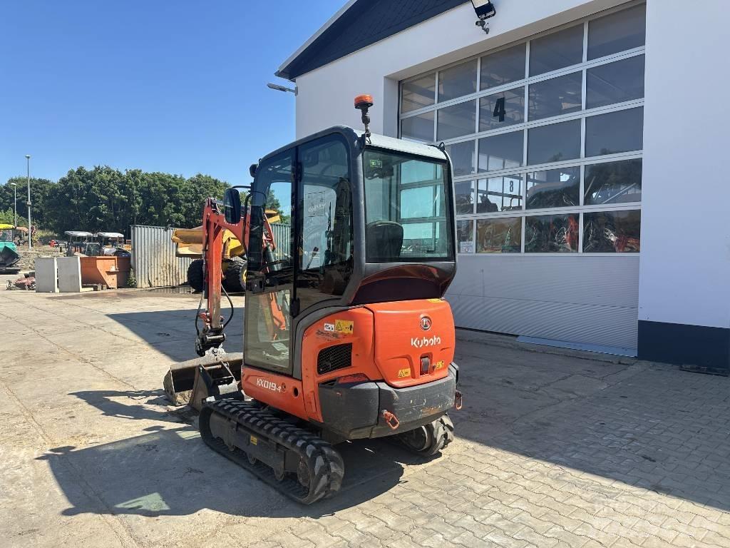 Kubota KX 019-4 Mini kotrók < 7t