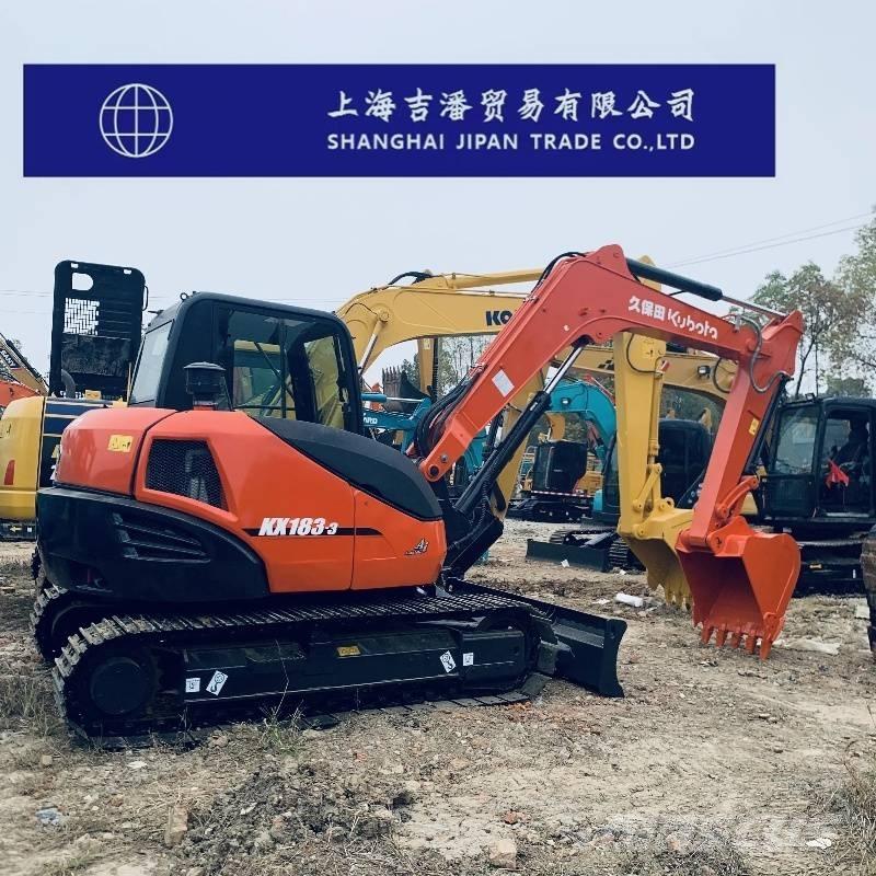Kubota KX 183 Közepes (midi) kotrók 7 t - 12 t